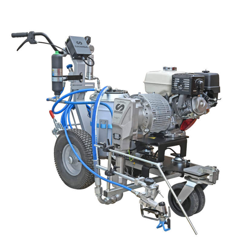 DRAGON Benzinli Yol Çizgi Makinesi