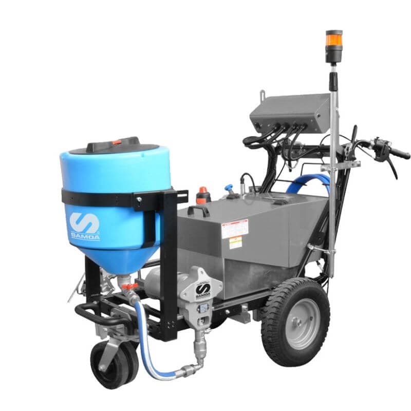 ECO K21 Akülü Kendinden Yürüyüşlü Yol Çizgi Makinesi